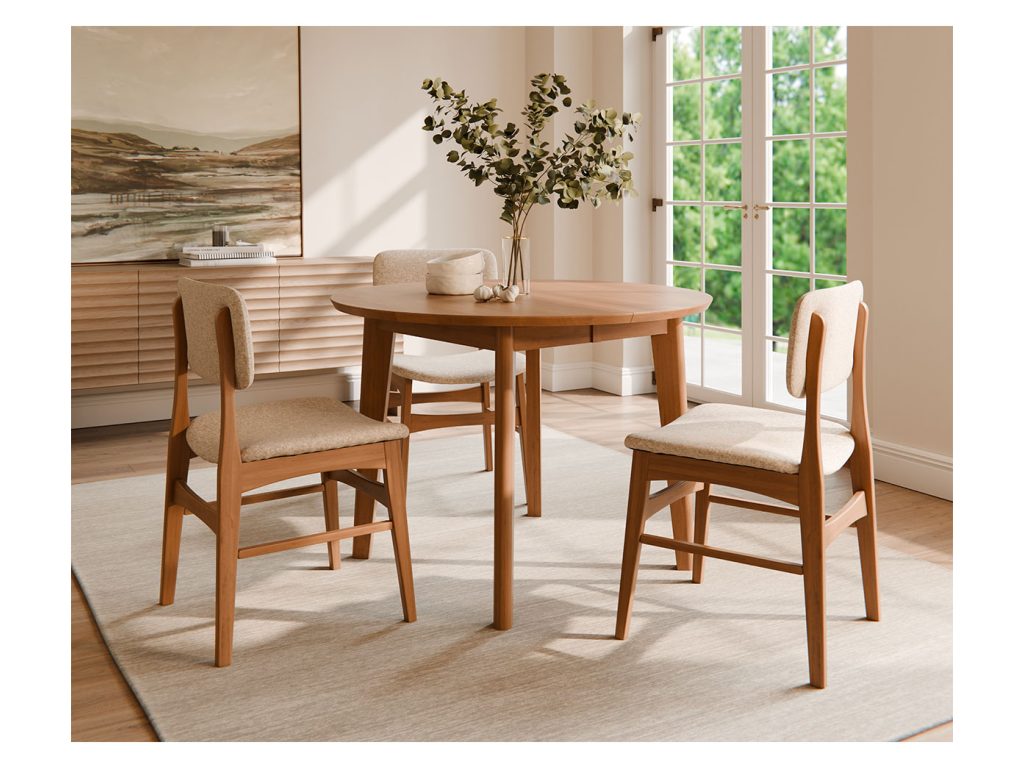 Amish Furniture of NE Winona Leg Table, alternate view 1