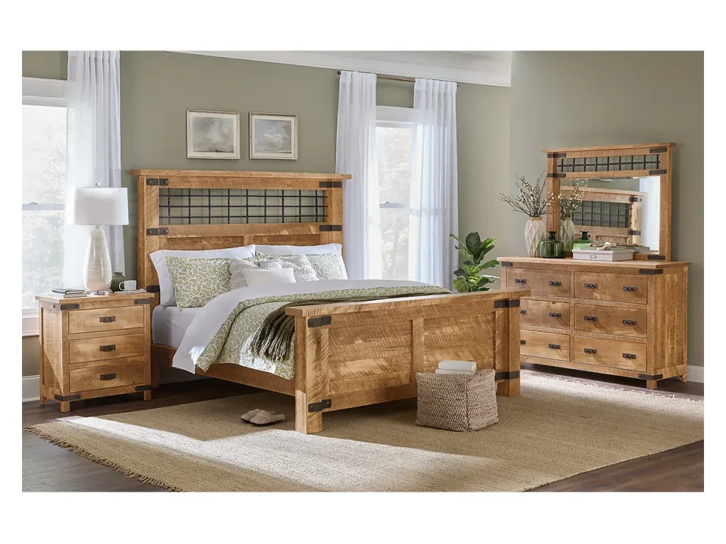 Ironwood Bed Panel/Wall Bed, alternate view 4
