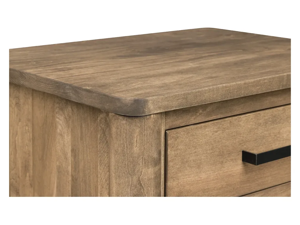 Amish Furniture of NE Ellianna Nightstand Bedside Table, alternate view 2