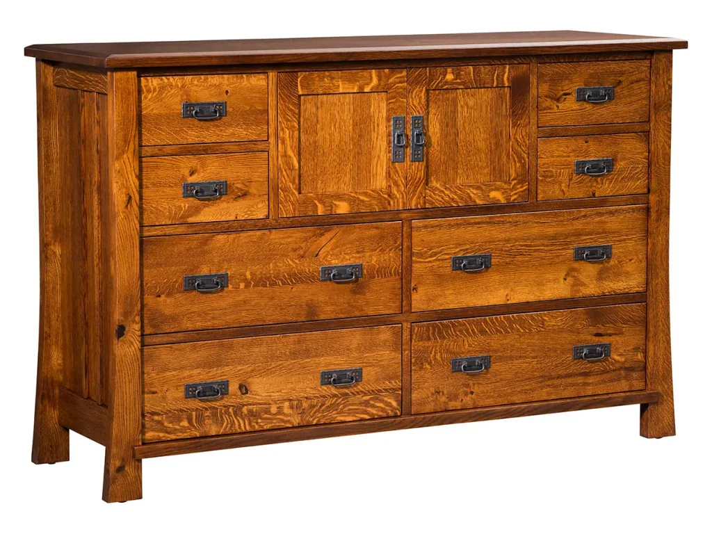 Grant Dresser With Doors, primary thumbnail