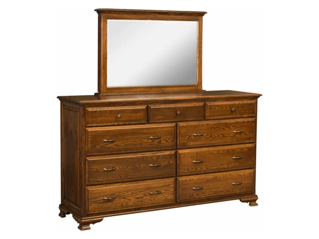 Americana High 9 Drawer Dresser Mirror, primary thumbnail