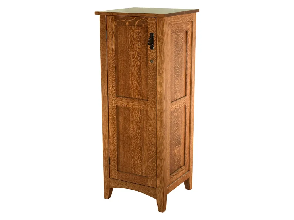 Amish Furniture of NE Flush Mission Jewelry Armoire, primary thumbnail