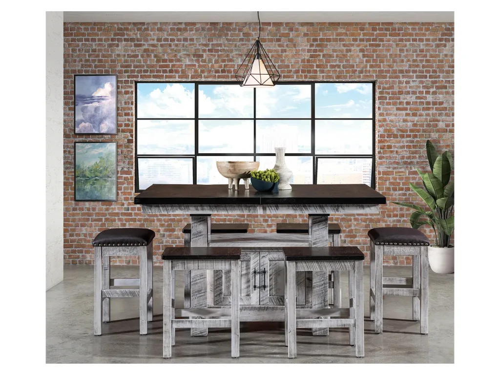 Alto Stationary Bar Stool Barstool, alternate view 2