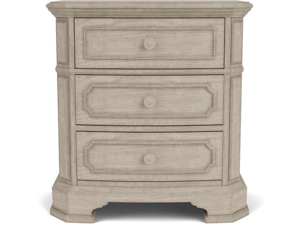 Three Drawer Nightstand - image 2