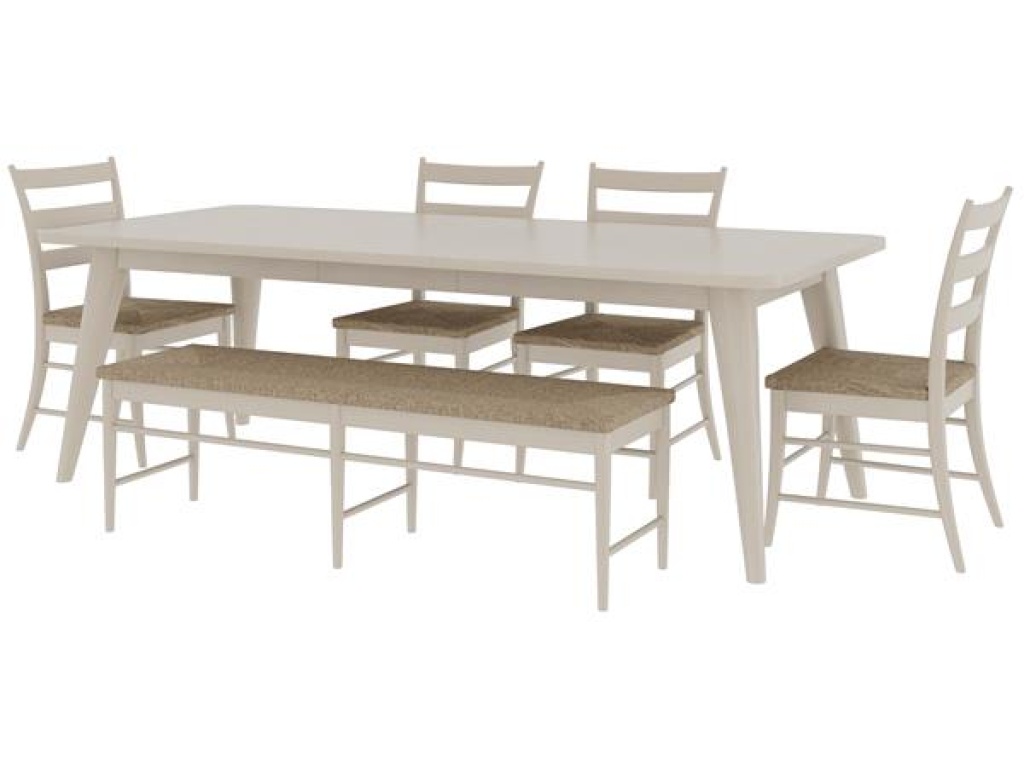 Rush Seat Dining Bench - image 6