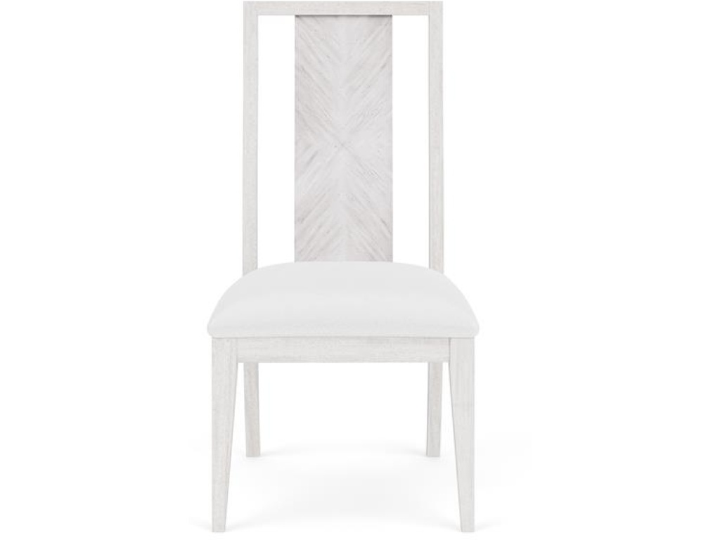 Wood Back Upholstered Side Chair - image 1
