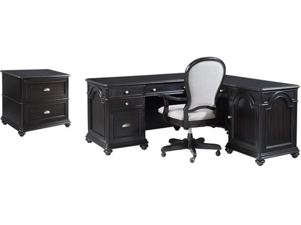 Round Back Uph Desk Chair - image 4
