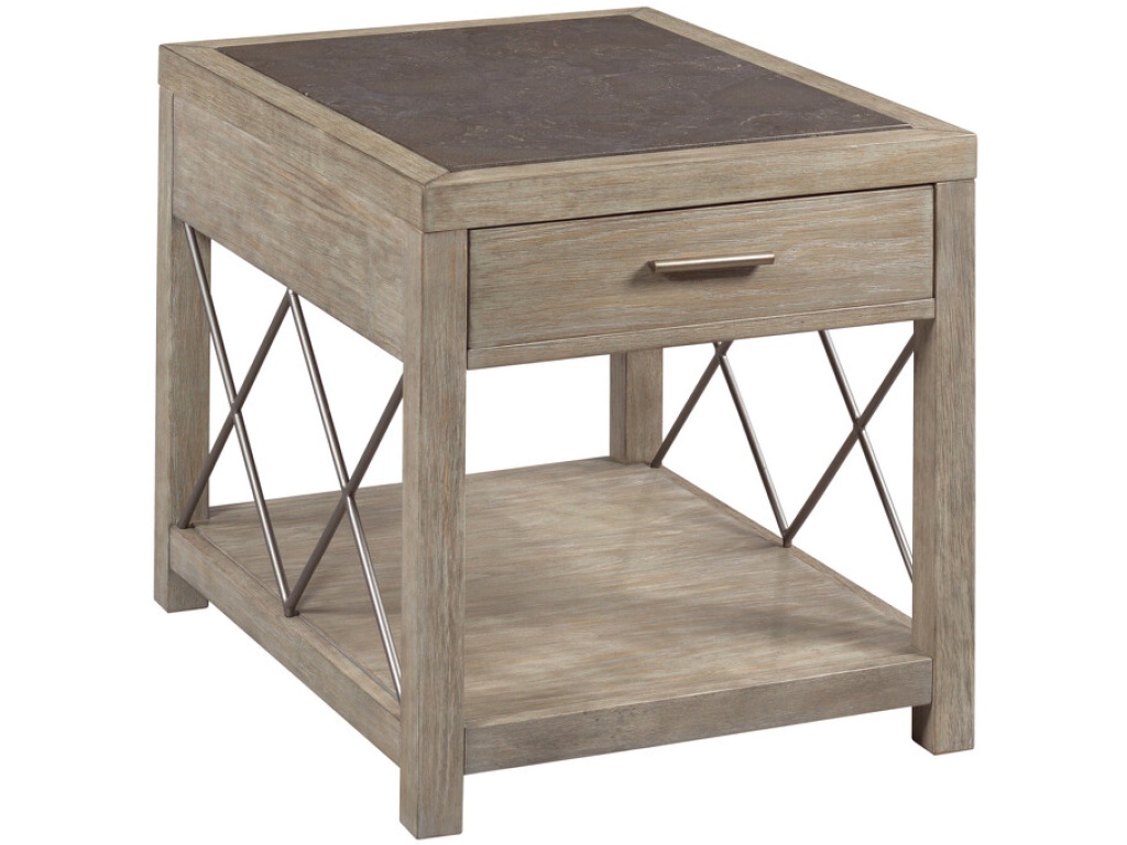 Rectangular Drawer End Table - main image