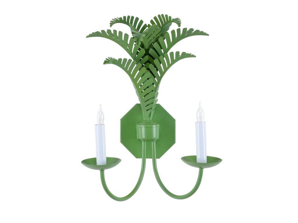 Royal Palm Sconce - Green - image 1