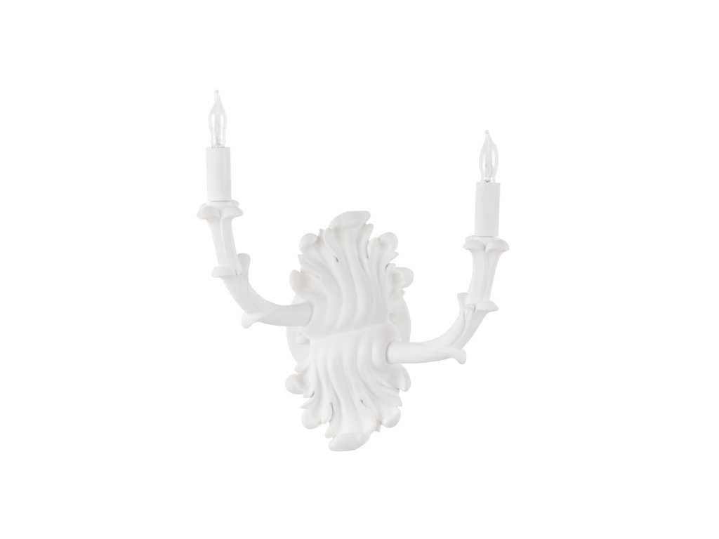 Roche Plaster Double Arm Sconce - image 1