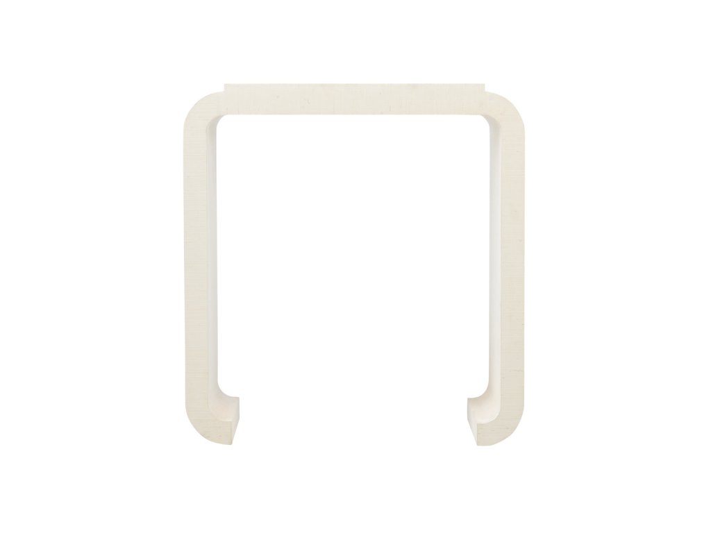 Notched Waterfall Console - Grasscloth - image 1