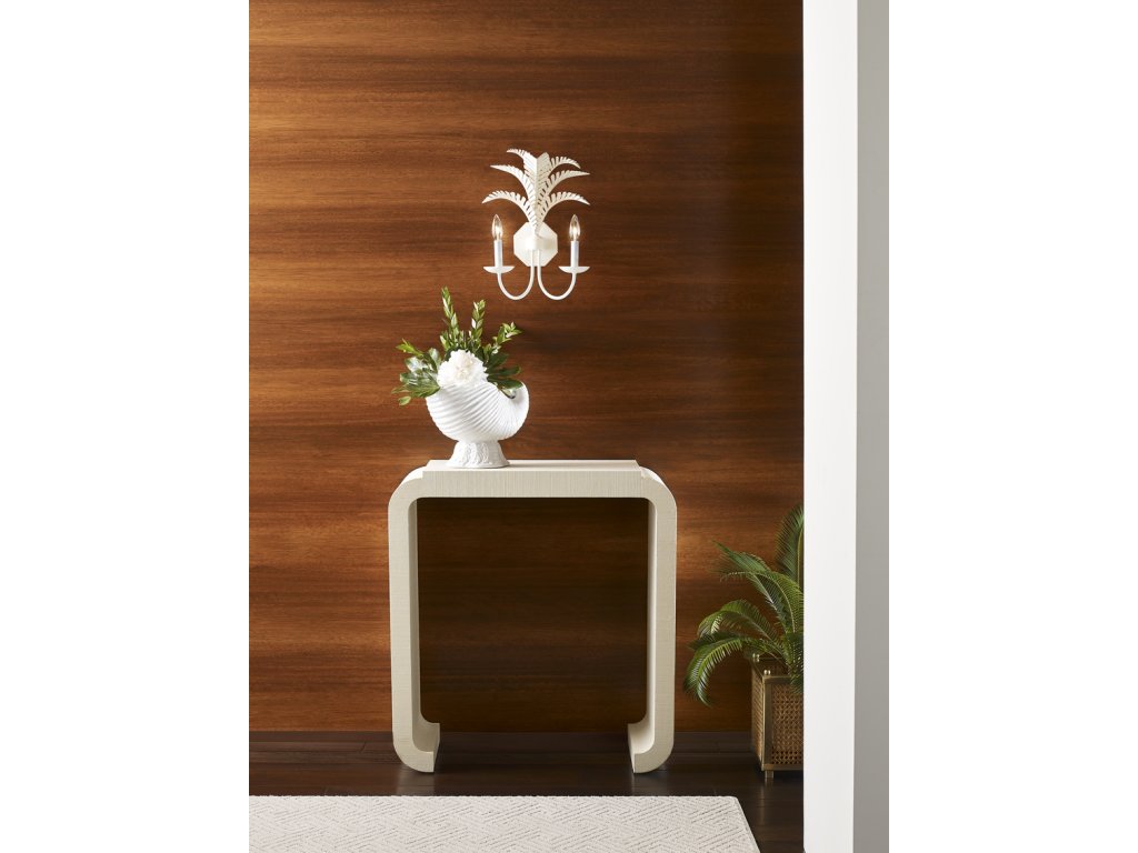 Notched Waterfall Console - Grasscloth - image 3