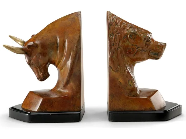 Bull And Bear Bookends (Pr)