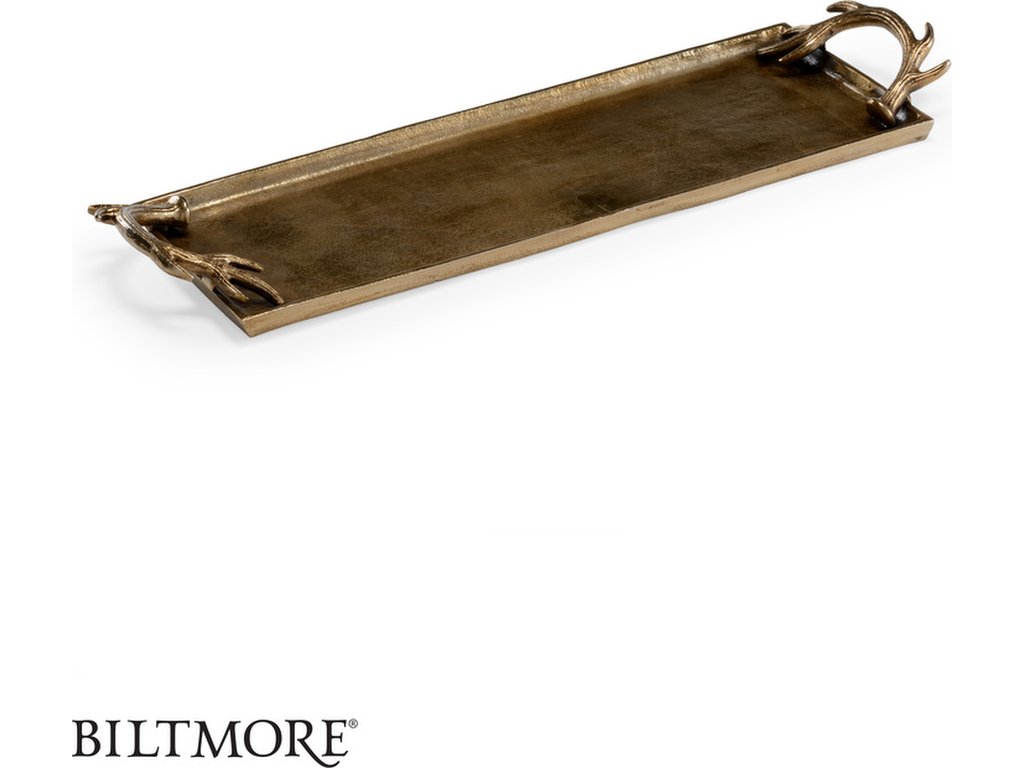 Diana Rectangular Tray - Brass - main image