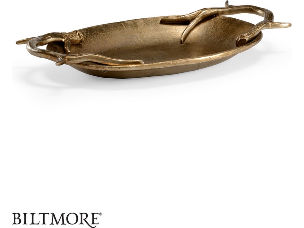 Diana Oval Tray - Brass - main image