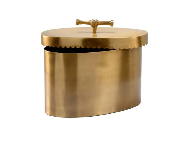 Buttercup Brass Box (Lg) - Alternative View
