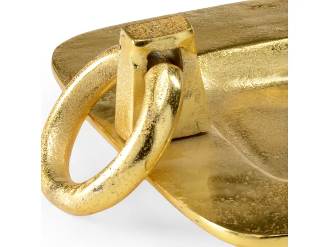 Tray With Rings - Gold - Alternative View