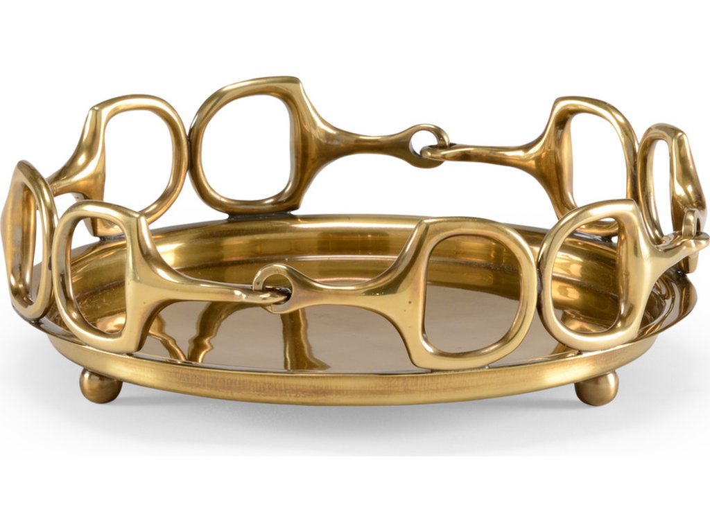 Stirrups Tray - Brass (Sm) - main image