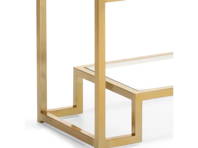 Hampton Shelf Unit - Brass - Alternative View