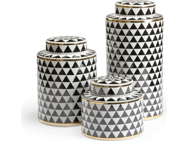 Triad Canisters - Black (S3)
