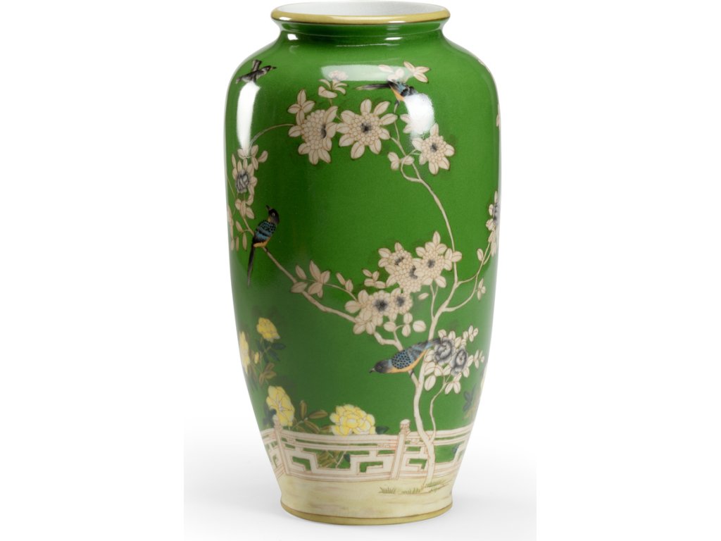 Brook Glen Birds Vase - main image