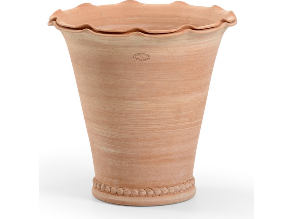 Impruneta Fluted Pot - Natural - main image