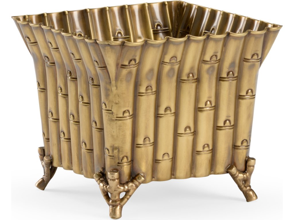 Square Bamboo Planter - main image