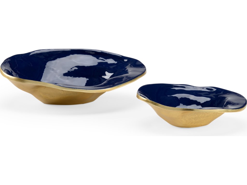 Waving Edge Blue Bowls (S2) - main image