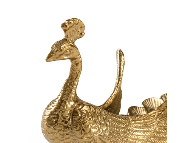 Peacock Dish - Alternative View