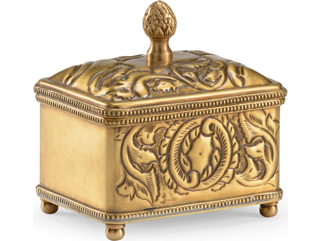 Linville Oaks Brass Box - main image