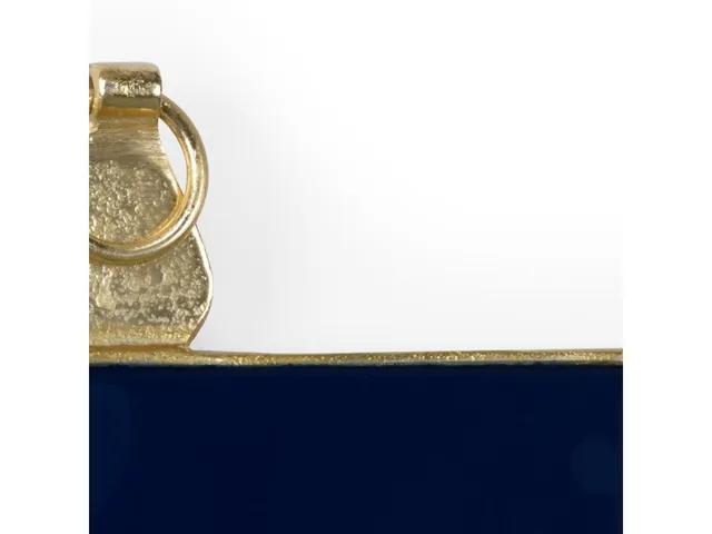 Navy Enamel Wall Frame (Med) - Alternative View