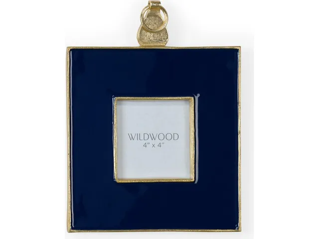 Navy Enamel Wall Frame (Med)