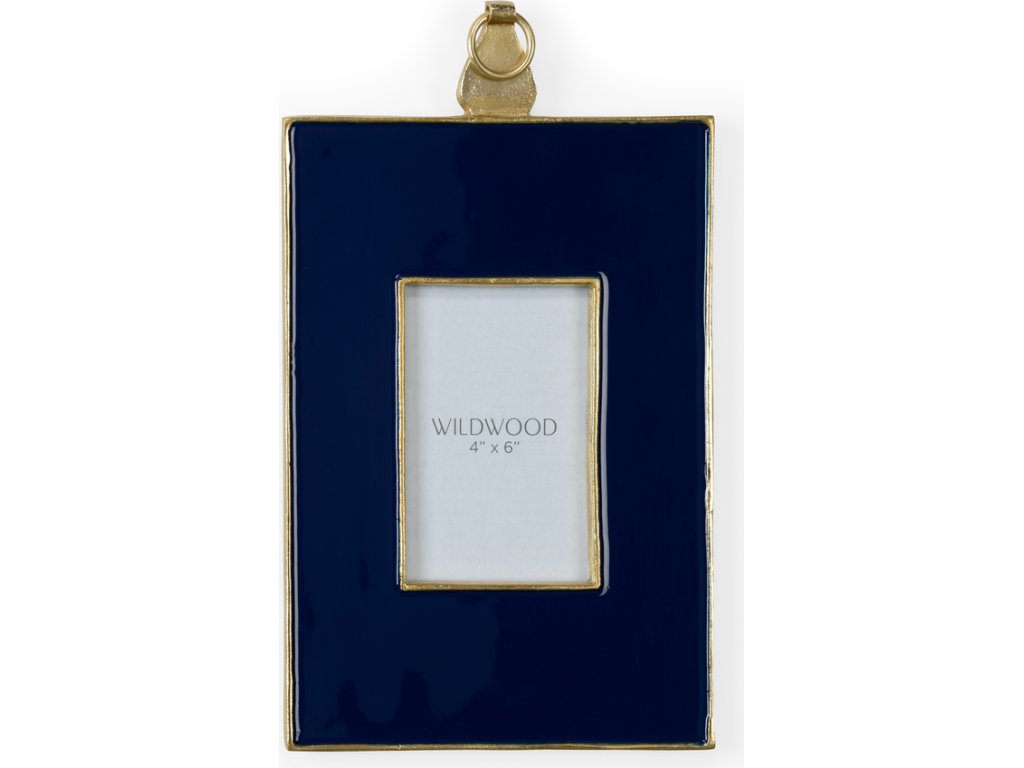 Navy Enamel Wall Frame (Lg) - main image