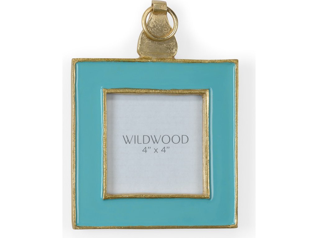 Aqua Enamel Wall Frame (Sm) - main image