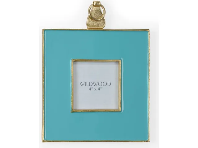 Aqua Enamel Wall Frame (Med)