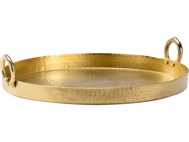 Hammered Serving Tray (Lg)