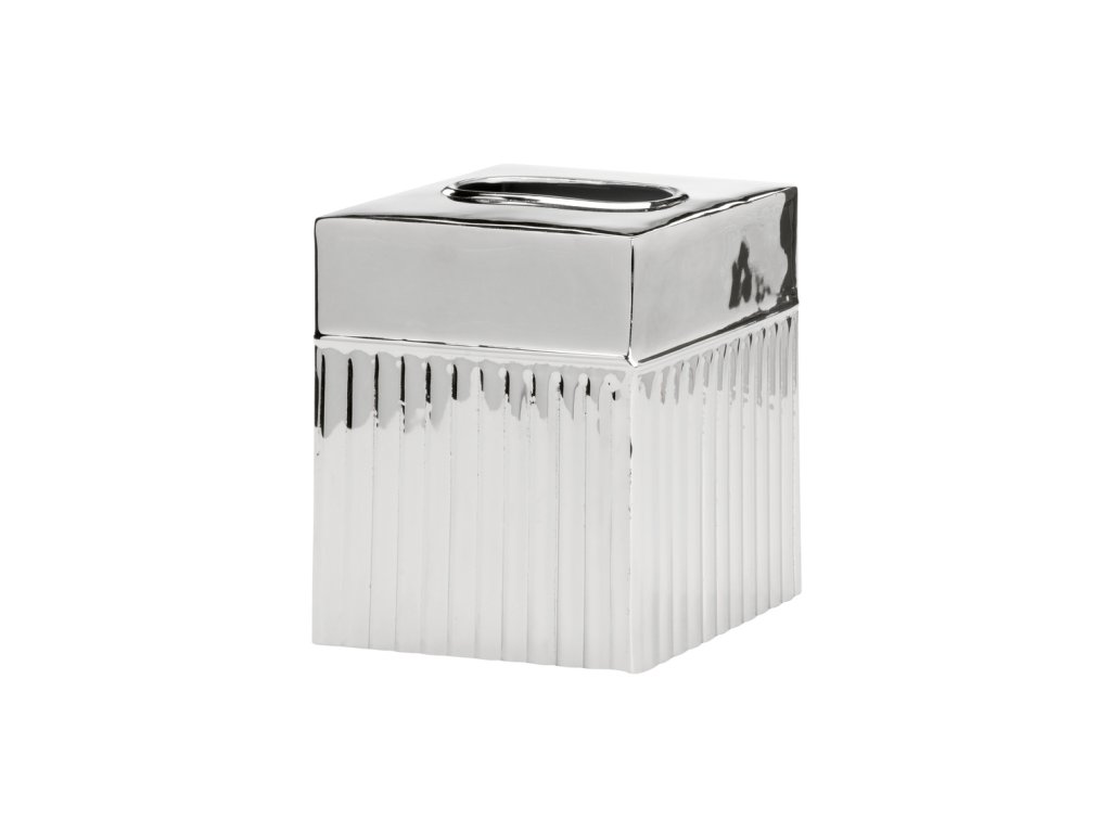 Wallace Tissue Box - Nickel - image 3