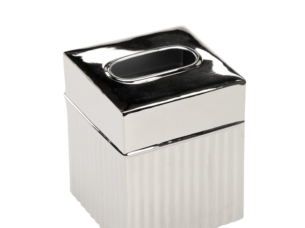 Wallace Tissue Box - Nickel - image 4