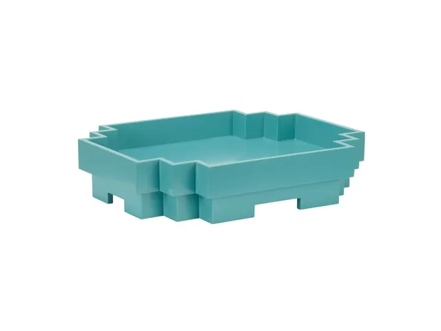 Japandi Tray - Aquamarine