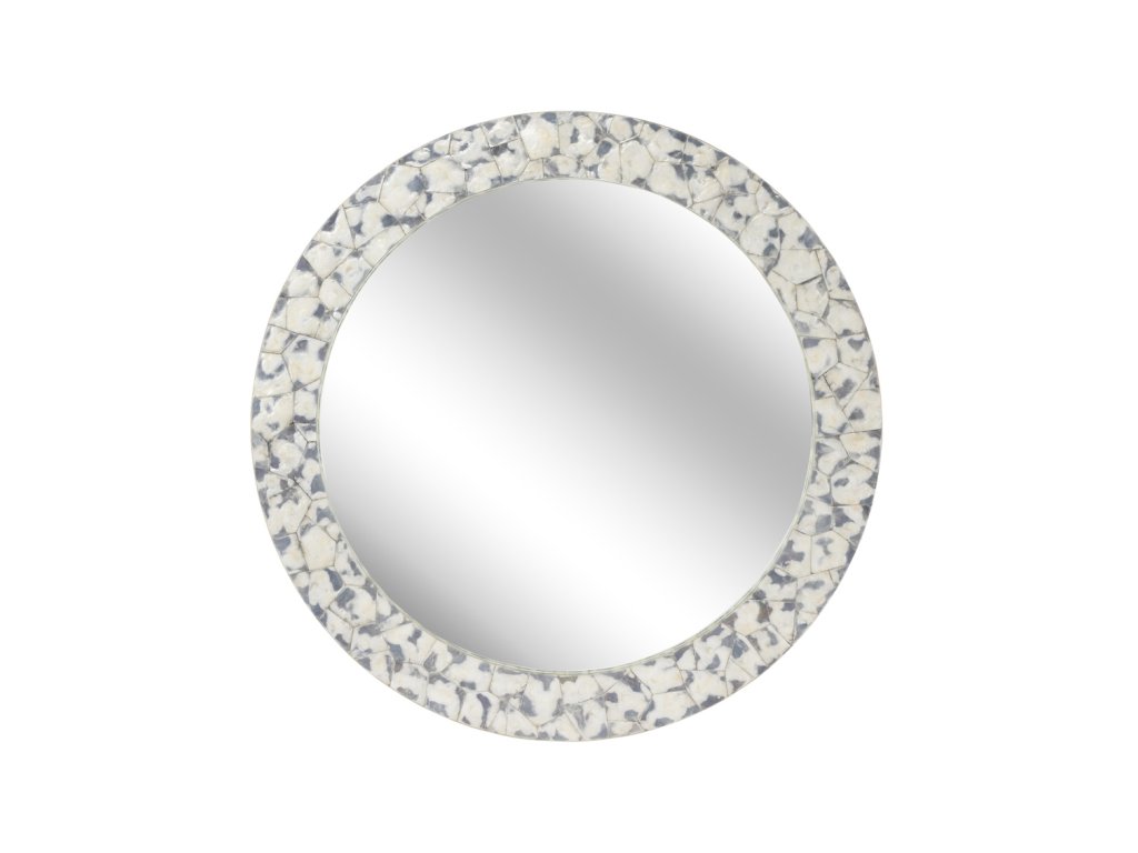 Shell Shock Round Mirror - image 1