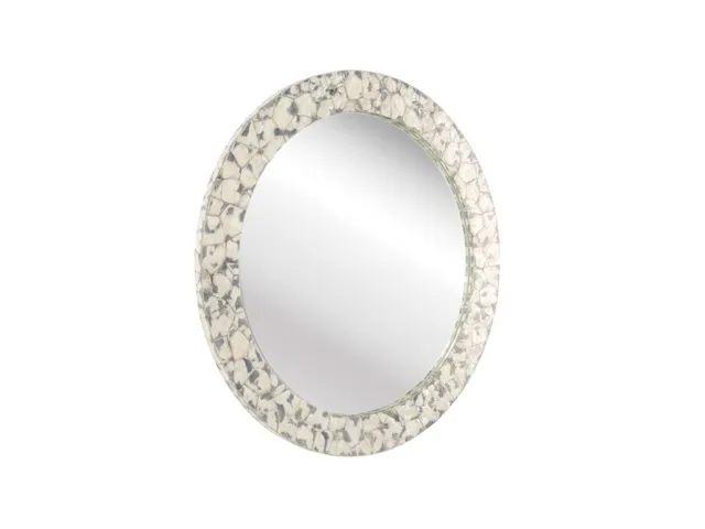 Shell Shock Round Mirror