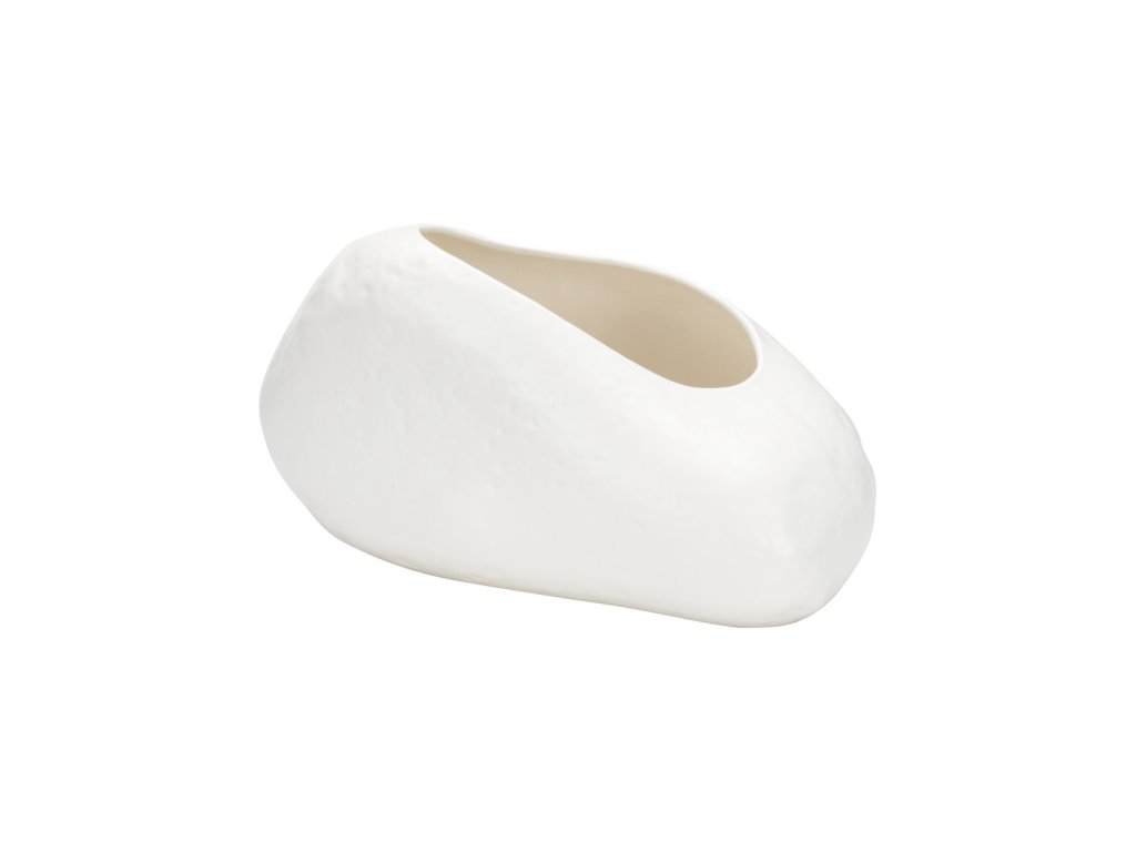 Ikebana Ishi Vase - Shiro - image 2