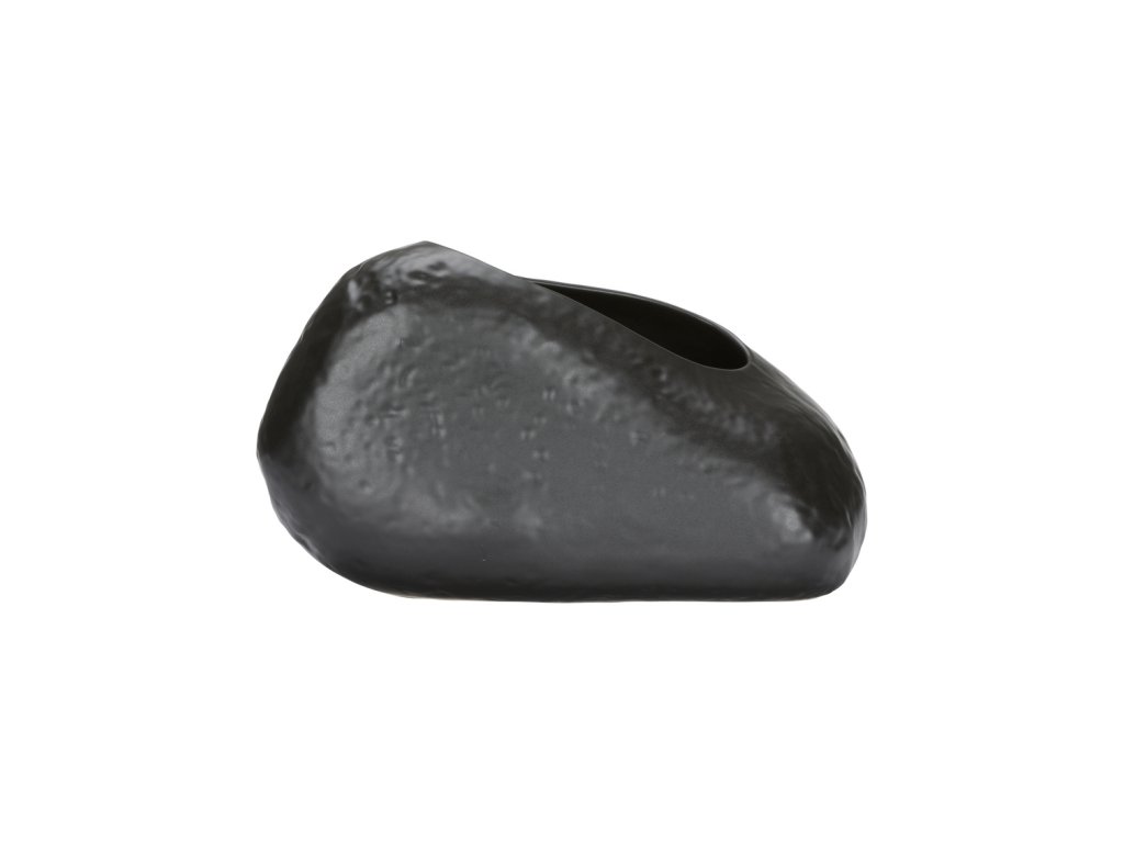 Ikebana Ishi Vase - Kuro - image 1