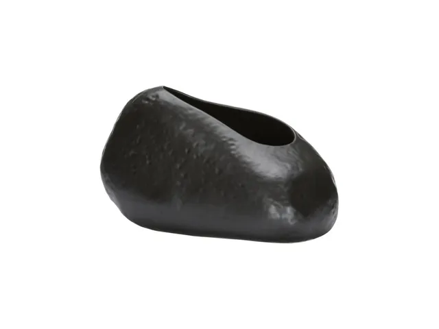 Ikebana Ishi Vase - Kuro