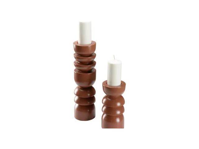 Totem Sunset Candleholders - Alternative View