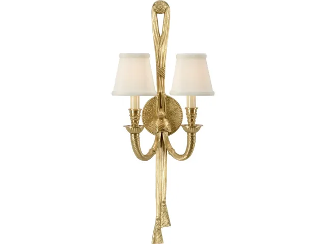 Tassel Twist Double Sconce