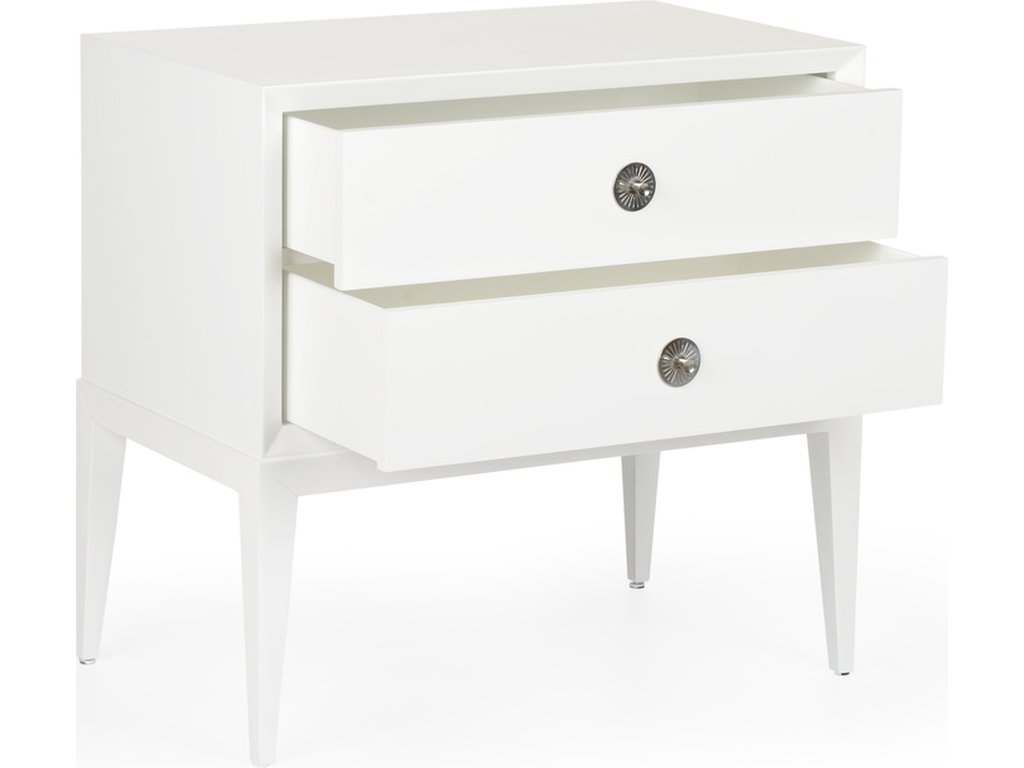 Beveled Side Chest 2 Drawers - image 4
