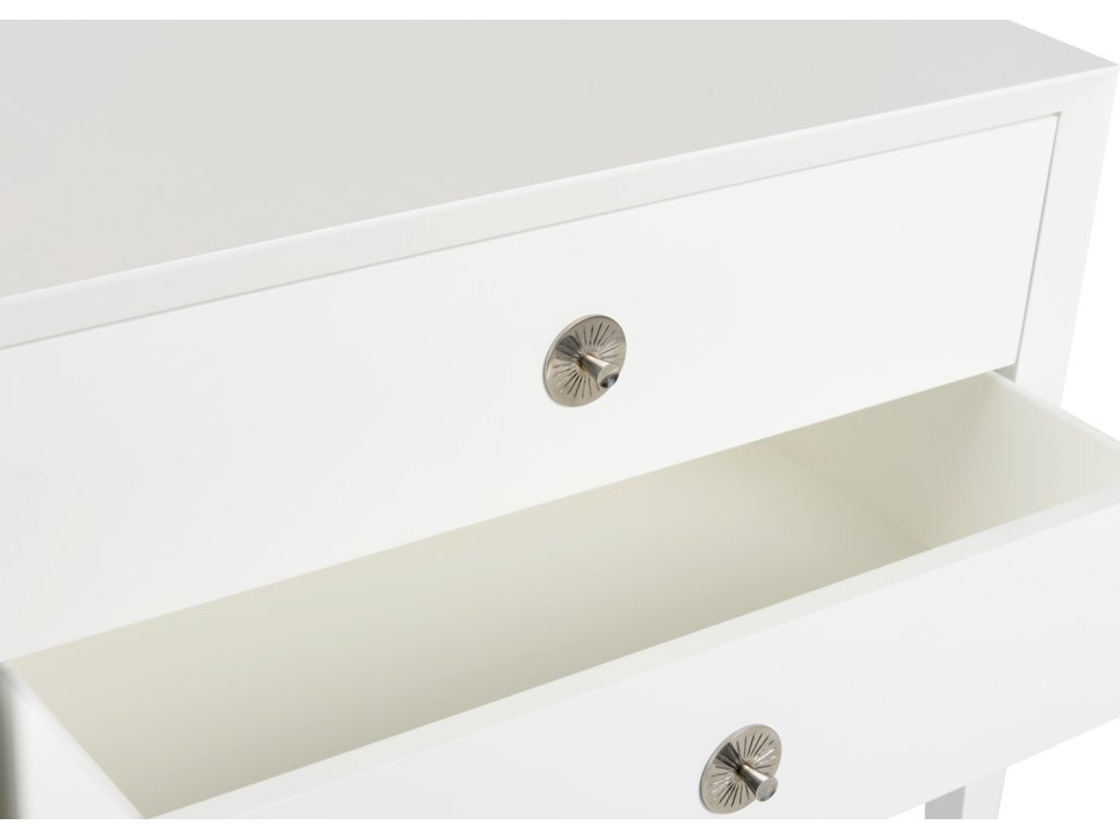 Beveled Side Chest 2 Drawers - image 5