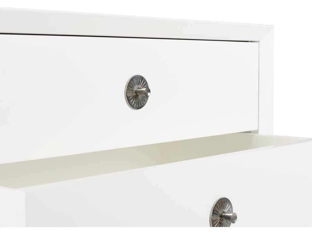 Beveled Side Chest 2 Drawers - image 6