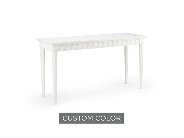 Scalloped Console